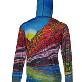 Grand Canyon Lightweight Mountain Graphic Hoodie