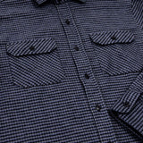 Grand Flannel, Dark Blue Mini Check