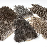 India Hen Back feather patch (Moonlit)