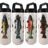 Grand Slam Hot/Cold Beverage Bottle-20 Oz., White