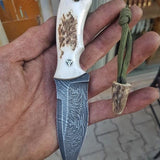 Damascus EDC Knife