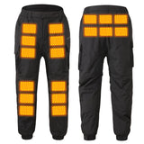 LITEGUEST 18-Zone Heated Pants Multi-Pocket Winter Outdoor Wear