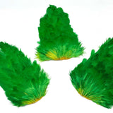 India Hen Back feather patch (Moonlit)