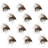 Hares Ear Holy Grail Caddis Pupa Emerger 12 Flies Hook Size 16
