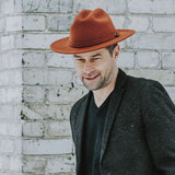 Wool Felt Fedora Hat Classic Houston