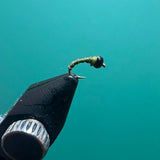 Zebra Midge - Olive (Black Bead)