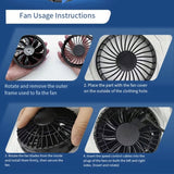 Liteguest LED Cooling Fan Jacket for Night Fishing & Camping