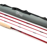Moonlit Lunar S-GLASS Fiberglass Fly Rod w/case