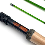 Moonlit Lunar S-GLASS Fiberglass Fly Rod w/case