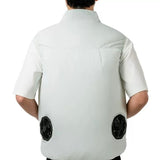 Liteguest UPF50+ Cooling Fan Vest for Hiking, Golf & Outdoor Work