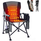 LITEGUEST Heated Folding Chair Portable Warmth Gear for  Outdoor