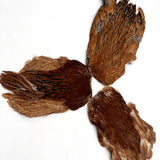 India Hen Neck feather patch (Moonlit)