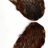 India Hen Neck feather patch (Moonlit)