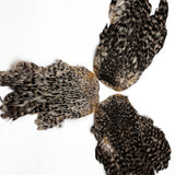 India Hen Neck feather patch (Moonlit)