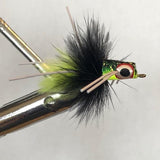Snub Nose Slider Popper, Size 8 | Frog Pattern | Qty. 4 | Wild Water Fly Fishing