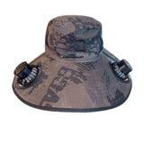 LITEGUEST Solar Cooling Hat with Dual Fans & UPF50+ Sun Protection