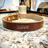 Full Leather Dog Collar