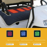 LITEGUEST USB Heated Golf Cart Seat Cushion Winter Warmth Essential