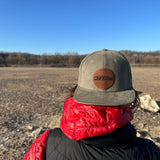 Pike Trail Rawhide Leather Patch Hats