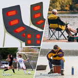 LITEGUEST Heated Seat Cushion Portable Warmth for Outdoor Use