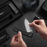The Loyalist Folding Pocket Knife Giftset for Men and Women (Sand and Black)
