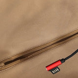 LITEGUEST Heated Camouflage Jacket  Waterproof Outdoor for Winter