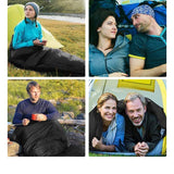 LITEGUEST Heated Double Sleeping Bag USB-Powered for Cold-Weather Camping
