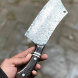 Damascus Steel Cleaver Knife