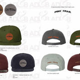 Pike Trail Rawhide Leather Patch Hats