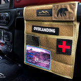Jeep Grab Handle Velcro Flat Pocket