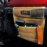 Jeep Grab Handle Velcro Flat Pocket