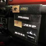 Jeep Grab Handle Velcro Flat Pocket