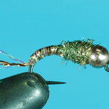 Jigged Caddis Larva - Tungsten (Barbless)