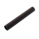 Brown carbon fiber reel seat insert tube sleeve, single piece