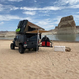 Stealth Hardshell Rooftop Tent – Aluminum – 3 Person – Black – Low-Profile Overland Tent