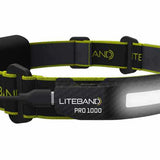 PRO 1000 LED Wide Beam Rechargeable Headlamp