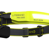 PRO 1500 LED Multi-Beam Rechargeable Headlamp