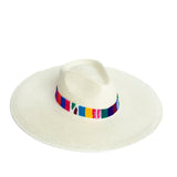 Western White Palm Leaf Straw Hat