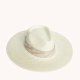 Western White Palm Leaf Straw Hat