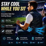 LITEGUEST 360° Side Fan Cooling Vest | Outdoor Summer Gear