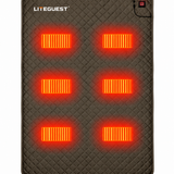 LITEGUEST 6-Zone Heated Tent Floor Mat | Large USB Heated Camping Mat