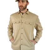 Lined Yukon Flannel Shirt Jacket, Tan