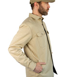 Lined Yukon Flannel Shirt Jacket, Tan