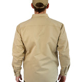 Lined Yukon Flannel Shirt Jacket, Tan