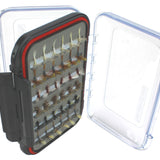 Dry and Nymph Fly Assortment, 66 Flies | 2 Sided Fly Box | Wild Water Fly Fishing
