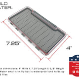 Nymph Fly Assortment, 72 Flies | Low Profile Fly Box | Wild Water Fly Fishing
