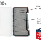 Nymph Fly Assortment, 72 Flies | Low Profile Fly Box | Wild Water Fly Fishing