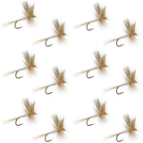 Light Cahill Classic Trout Dry Fly Fishing Fly - 1 Dozen Flies Size 20