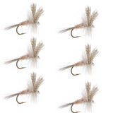 Light Hendrickson Classic Dry Fly - 6 Flies Size 16