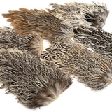 India Hen Back feather patch (Moonlit)